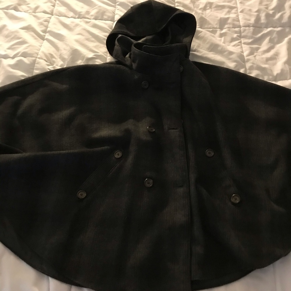 Banana republic xl cape coat w/hood